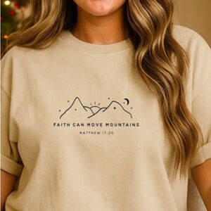 Gildan Tan Short Sleeve Tee